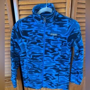 Columbia Fleece Zip Up Jacket W/ Pockets